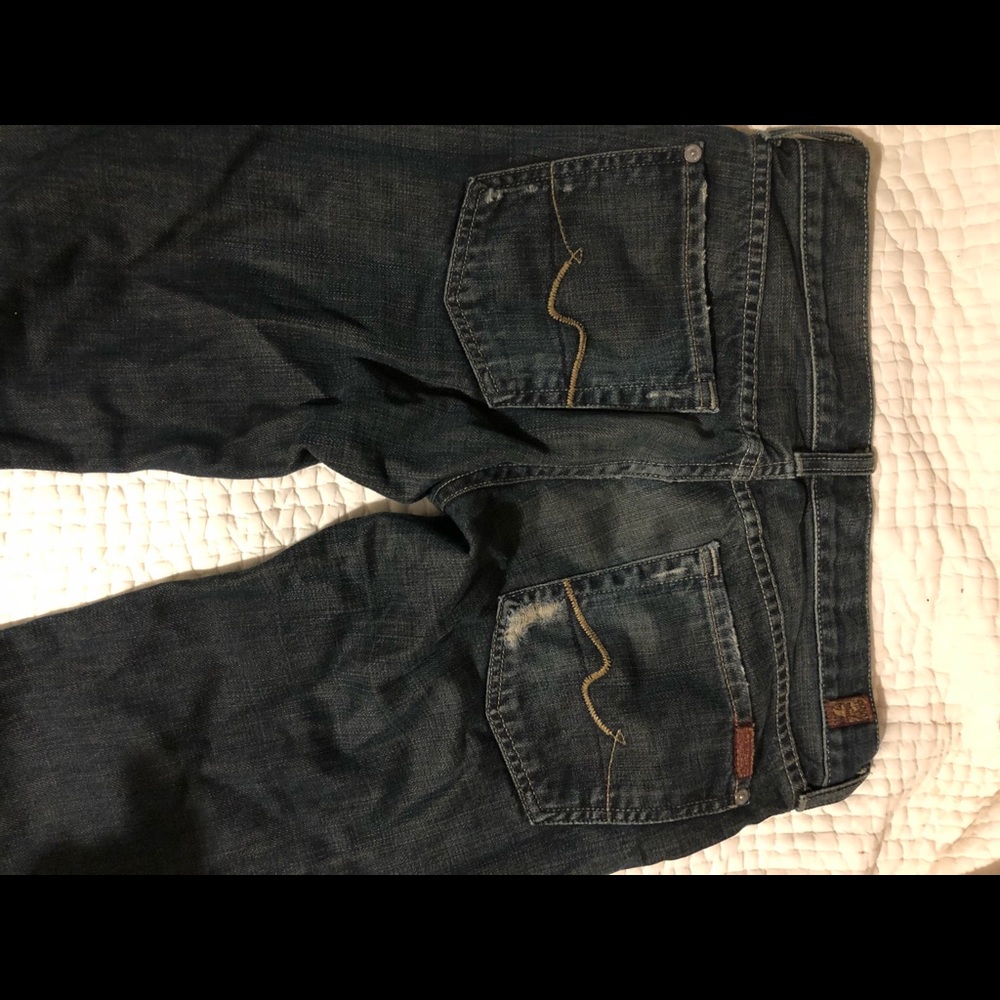 7 for all man kind distressed jeans